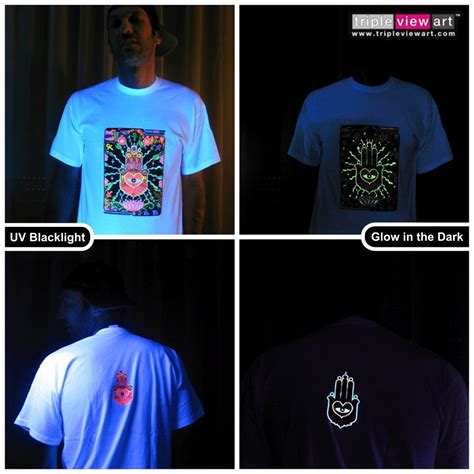 The Hand Uv Blacklight Fluorescent And Glow In The Dark Phosphorescent