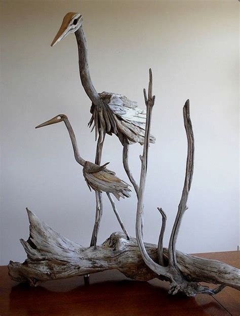 Creative Ideas For Driftwood Driftwood Sculpture Driftwood Art Driftwood Projects