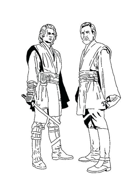 Star Wars Anakin Coloring Pages at GetDrawings | Free download