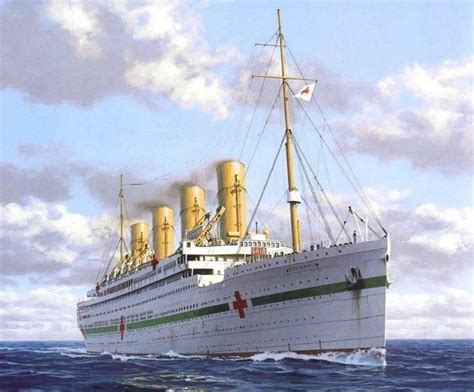 Britannic The Largest Of The 3 White Star Line Olympicclass Ships