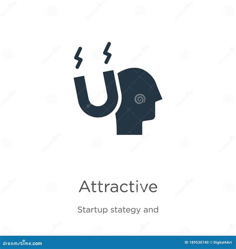 Attractive Icon Vector Trendy Flat Attractive Icon From Startup