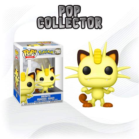 Funko Pop Pokemon 780 Meowth Miaouss Pop Collector Magasin Funko Pop Loungefly Soda