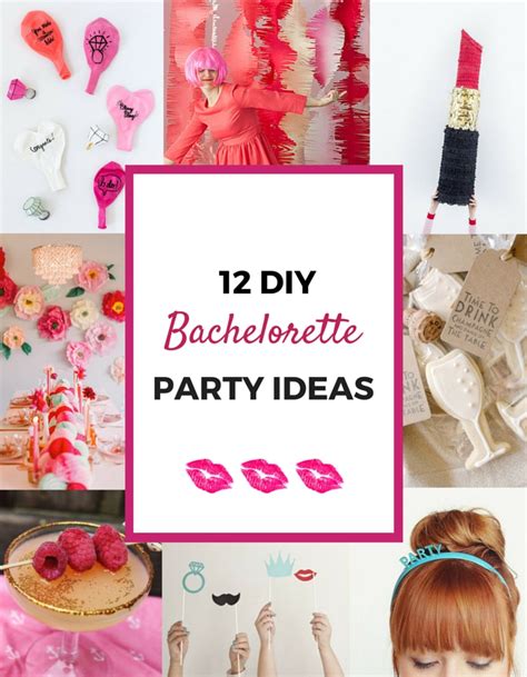 12 Awesome Diy Bachelorette Party Ideas Pretty Mayhem