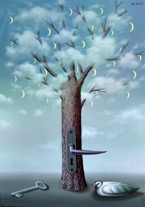 Cosmic Tree By Mihai Criste Surreal Art Surrealism Painting Art