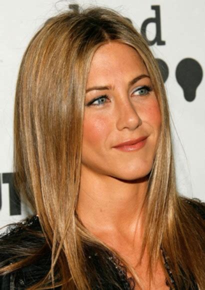 Jennifer Aniston Long Sleek Hairstyle Hairstyles Weekly