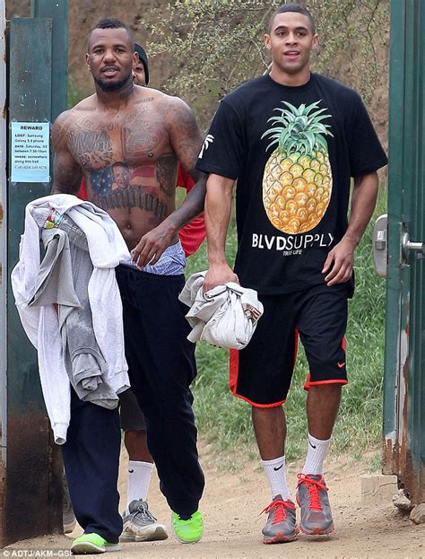 Rob Kardashian Works Up A Sweat At Runyon Canyon With Rapper The Game