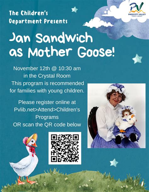 Thanksgiving Program With Mother Goose Yavapai Library Network