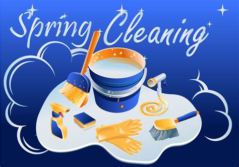 Sparkly Spring Cleaning Vector 107764 Vector Art At Vecteezy