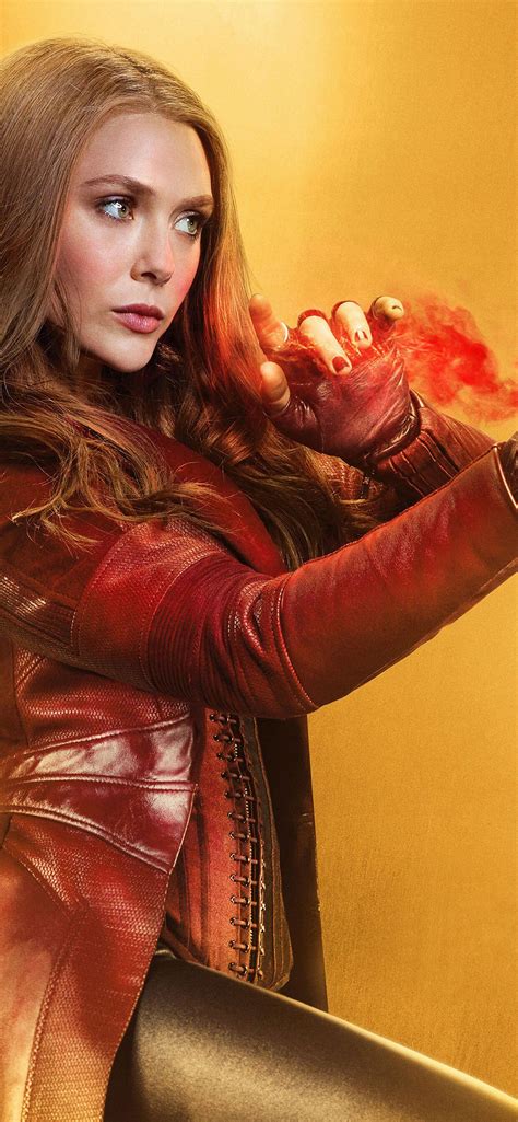 1242x2688 Scarlet Witch 4k Iphone Xs Max Hd 4k Wallpapers Images