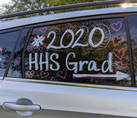 Pin On Graduate Car Decoration In 2020 Car Decor Graduation Signs