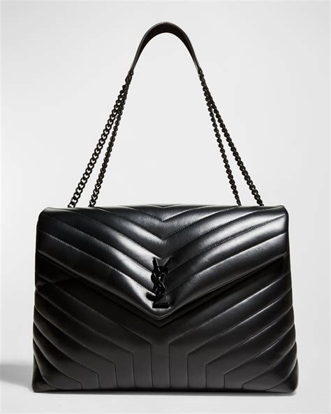 Saint Laurent Loulou Large Ysl Shoulder Bag In Quilted Leather Neiman