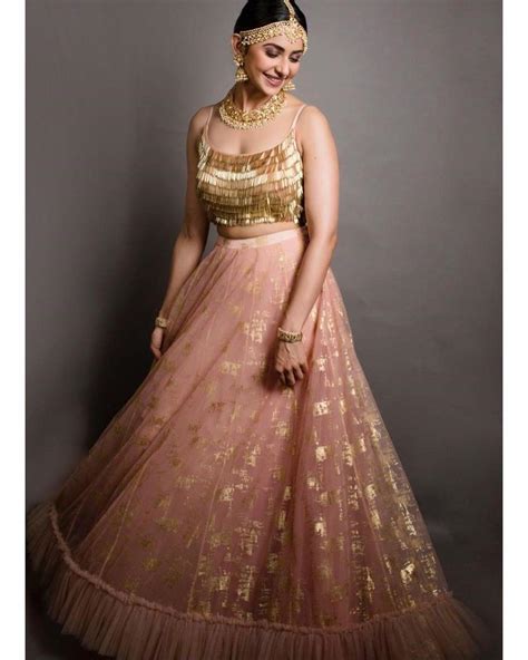 Rakul Preet In Lehenga Bridal Outfits Indian Outfits Dresses