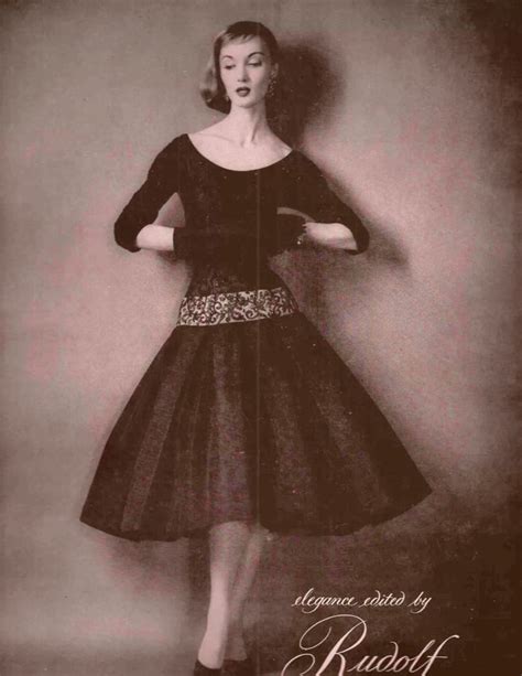 Evelyn Tripp 1955 Model Outfits Vintage Fashion Photography High
