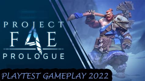 Project F4e Playtest Gameplay Video 2022 Pc Mobaarpgco Oppve