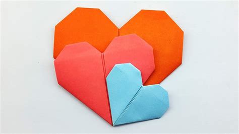 Origami Heart Easy Folding Instruction Step By Step Diy Crafts