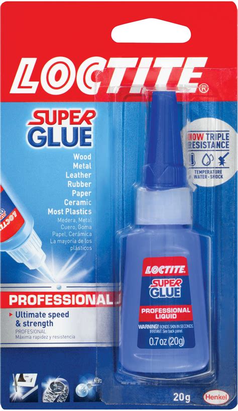 Loctite Super Glue Liquid Professional 07 Oz Bottle