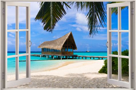 Download Window Of Beach Wallpaper Image Not Available Photos By