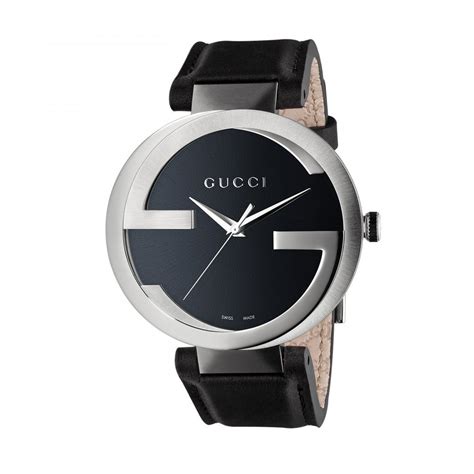 Search through 499,002 watches from 116 countries. Gucci Gucci LadiesInterlocking-G Black Dial Black Leather ...