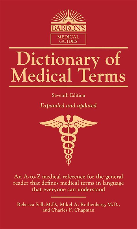 Dictionary Of Medical Terms Book By Rebecca Sell Md Mikel A