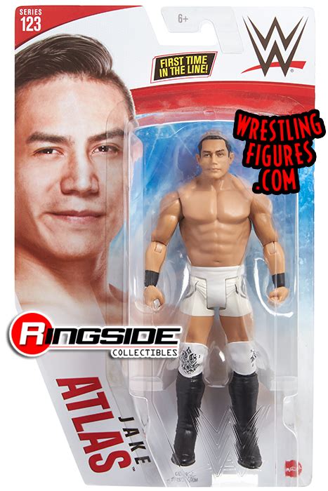 Chase Variant White Gear Jake Atlas Wwe Series 123 Wwe Toy Wrestling Action Figure By Mattel