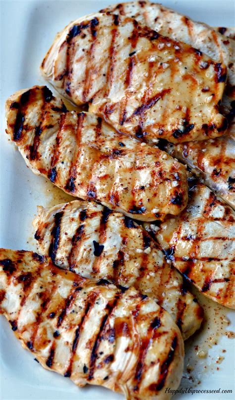 It's savory, tangy, slightly sweet, with layers of complex flavor due to a few key seasonings. Best Grilled Chicken Marinade - Happily Unprocessed
