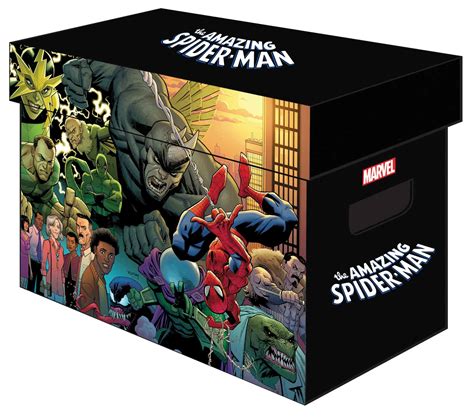 May180995 Marvel Graphic Comic Boxes Amazing Spider Man Bundle Of 5