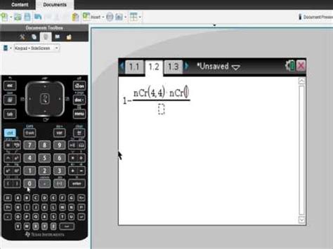 We did not find results for: Ti Nspire CAS Calculator Solving Probabilities I - YouTube