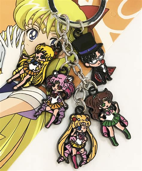 Wholesale Sailor Moon Anime Key Chain Merchandise