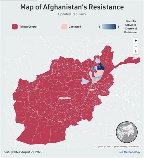 Military Situation In Afghanistan As Of August 29th 2022 Afghanistan