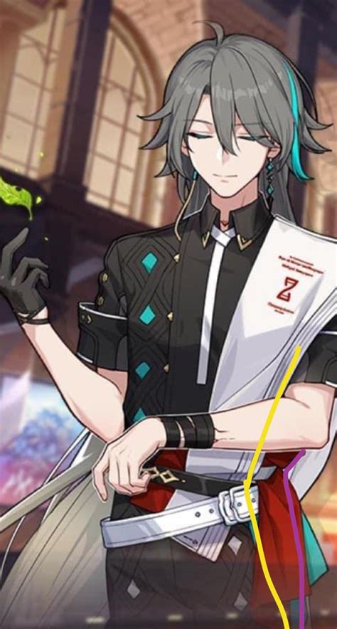 Can We Talk About This Timy Design Flaw With Sus Design His Accesories Make His Waist Look
