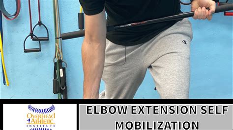Elbow Extension Self Mobilizations And Stretches Youtube