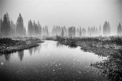 Silver Lake Spring Snow Photograph By Gina Gardner Fine Art America
