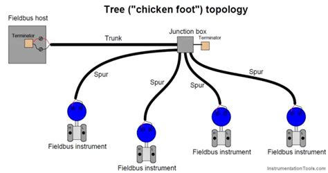 Foundation Fieldbus Ff Segment Topology Fieldbus Tutorials