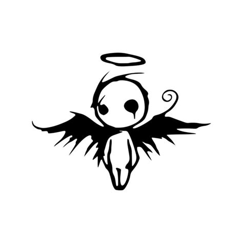 Gothic Dark Angel Logo Kristins Traum