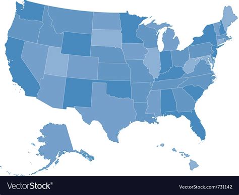Us States Map Vector Free Download Best Home Design Ideas