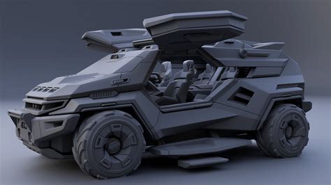 We Want This Crazy Doomsday Armortruck Study Made Right Now Carscoops