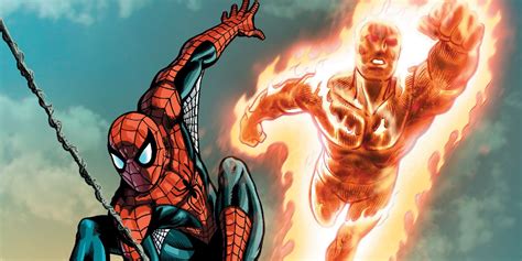 Why Spider Man 4s Mcu Crossover Character Should Be Johnny Storm
