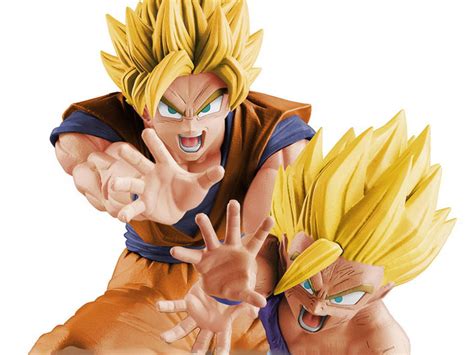 Set of four (4) holographic frieza force propaganda postcards; Dragon Ball Z VS Existence Goku & Gohan