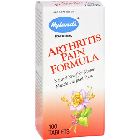 Bettymills Hylands Homeopathic Arthritis Pain Formula 100 Tablets