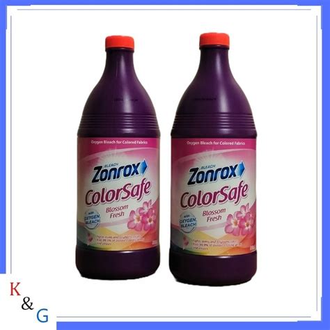 Zonrox Bleach Colorsafe Blossom Fresh With Oxygen Bleach For Colored