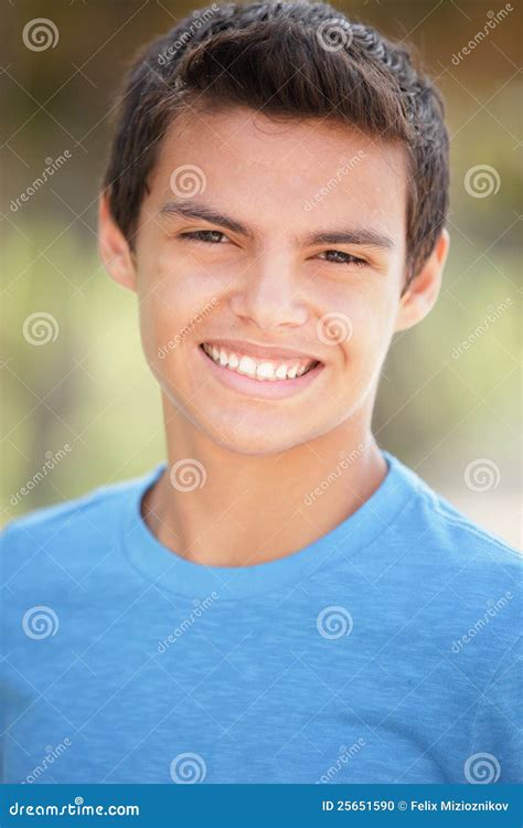 Headshot Of A Teenager Smiling Stock Photo Image Of Closeup Teenager