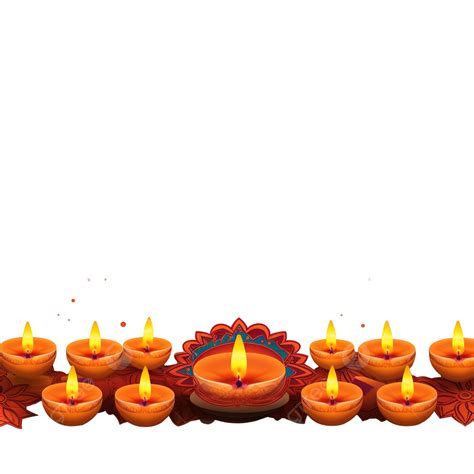 Creative Happy Diwali Festival Sale Banner With Diyas Festival Offer