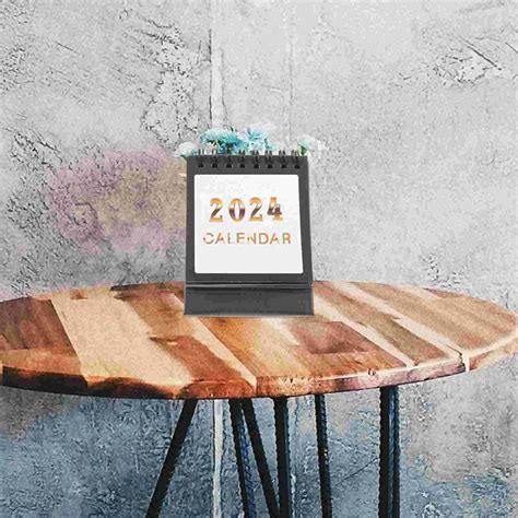 1 Book Desk Pad Planner Monthly Calendar Small Desk Calendar 2024 Small