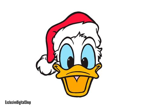 Donald Duck Head Svg Donald Svg Cut File Digital Download Etsy Australia