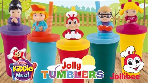 Jollibee Tumblers Jolly Kiddie Meal Learn Characters And Colors With