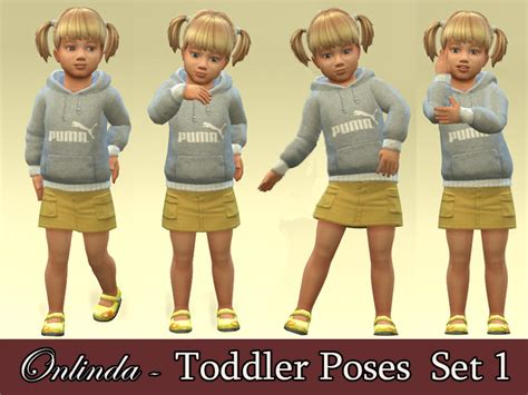 Toddler Poses Set 1 The Sims 4 Catalog