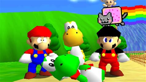 Super Mario 64 Bloopers Yoshi Love Youtube
