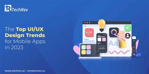 The Top UI UX Design Trends For Mobile Apps In 2023