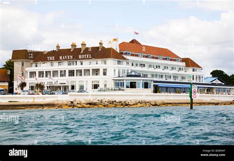 The Haven Hotel Sandbanks Poole Dorset Uk Stock Photo Alamy