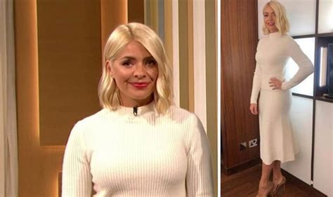 Holly Willoughby News This Morning Host In £915 Ice White Look Where